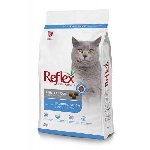 Reflex Hamsili Somonlu Yetişkin Kedi Maması 2 Kg resmi