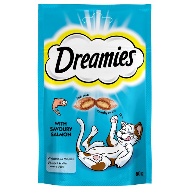 Picture of Dreamies Somonlu Kedi Ödülü 60 gr