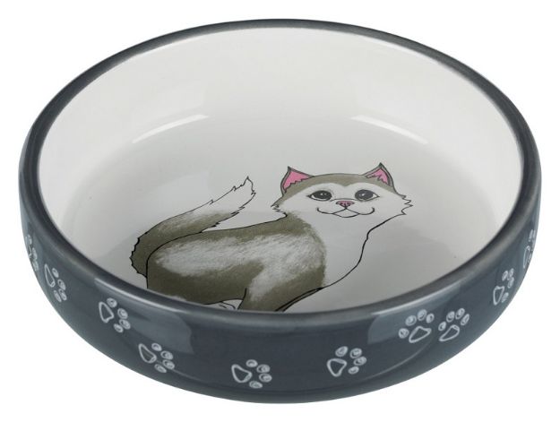 Picture of Trixie Kısa Burunlu Kedi Seramik Mama Su Kabı 0,3 lt
