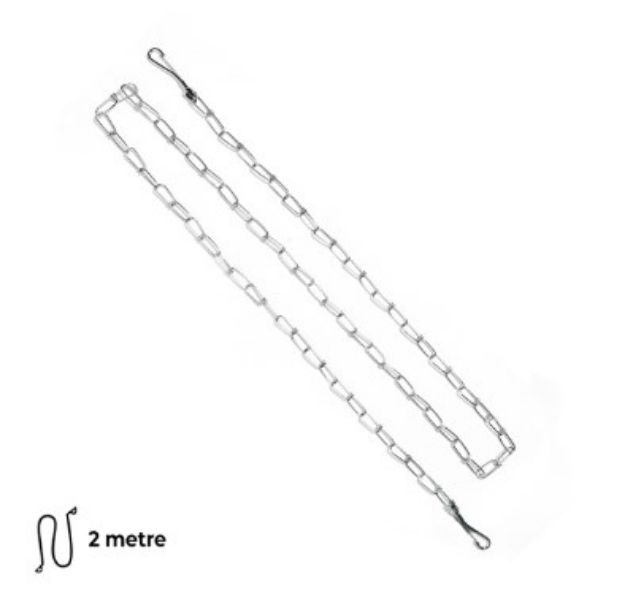 Zampa Milos Kedi&Köpek Bağlama Zinciri 2mm*120cm resmi