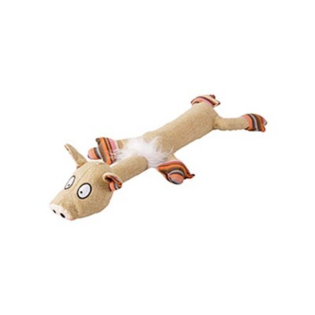 Picture of Karlie Flamingo Kumaş Domuz Köpek Oyuncağı 64 cm