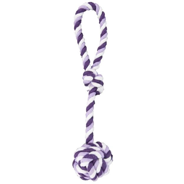 Picture of Flamingo Köpek Oyuncak Düğümlü Diş İpi Köpek Oyuncağı 30 cm