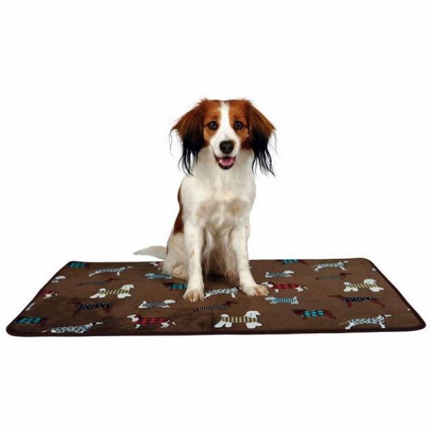 Picture of Trixie Köpek Yatağı İnce Peluş 70 cm x 50 cm Kahverengi