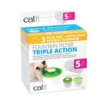 Picture of Catit 2.0 Otomatik Su Kabı Yedek Filtre Kartuşu Üçlü Etki 5'Li