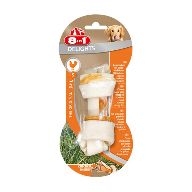 Picture of 8 in 1 Delight Bones S Köpek Çiğneme Burgu Kemik Small