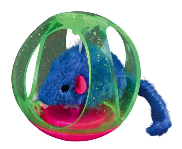 Picture of Trixie Top İçinde Peluş Fare Kedi Oyuncak 6 cm
