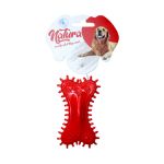 Picture of Natura Plastik Pati Desen Dikenli Kemik Köpek Oyuncak 11 Cm