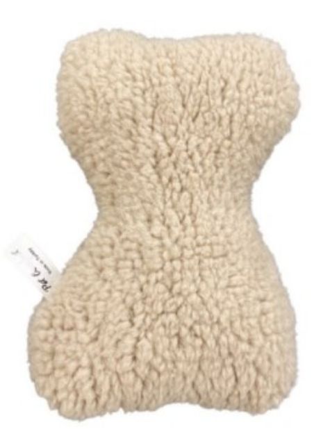 Pet Comfort Peluş Kemik Köpek Oyuncağı Kahverengi 20cm resmi