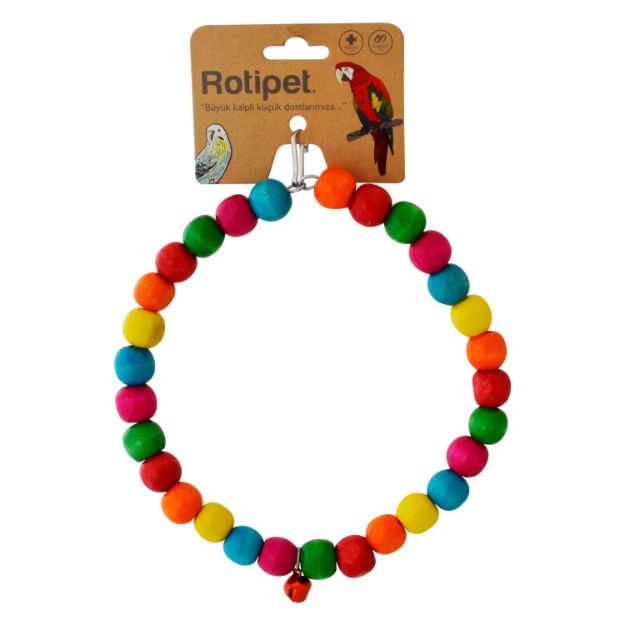 Picture of Rotipet Büyük Boncuklu Çember Salıncak