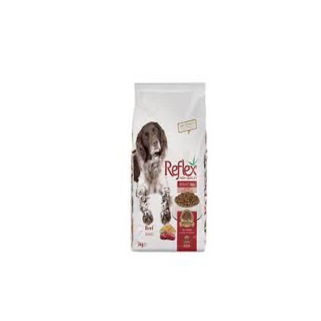 Reflex Biftekli Yüksek Enerjili Yetişkin Köpek Maması 3 Kg resmi