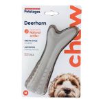 Petstages Deerhorn Antler Alternative Köpek Çiğneme Oyuncağı - Medium resmi