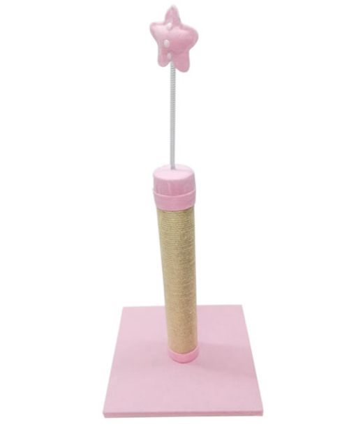Picture of Puffy Cat Lady Kedi Tırmalama Pembe