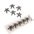Karides Seramik Deniz Yıldızı 5Lİ 4Cm resmi