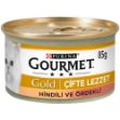 Gourmet Gold Hindili Ördekli Kedi Konservesi 85GR resmi
