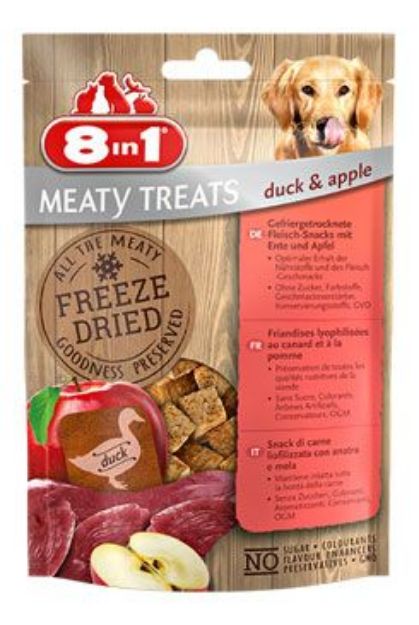Picture of 8IN1 Dondurularak Kurutulmuş Ördek / Elma 50g