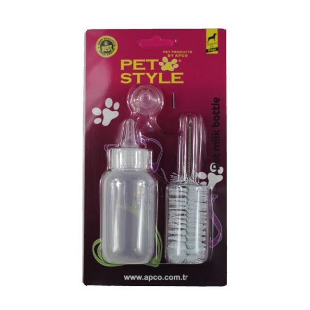 Picture of Pet Style Yavru Kedi Köpek Biberon Seti 50 Ml