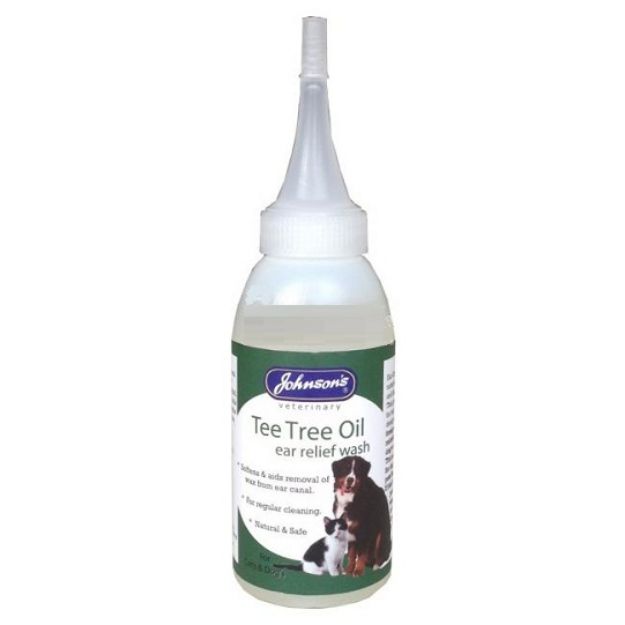 Picture of Johnsons Kedi ve Köpekler için Bitkisel Kulak Temizleme Solüsyonu 90ml.