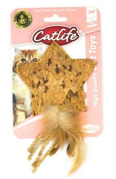 Picture of Catlife Kedileri İçin Yıldız Şekilli Naturel Oyuncak