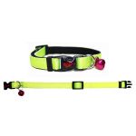 Picture of Natura adult Cat Collar - neon lime