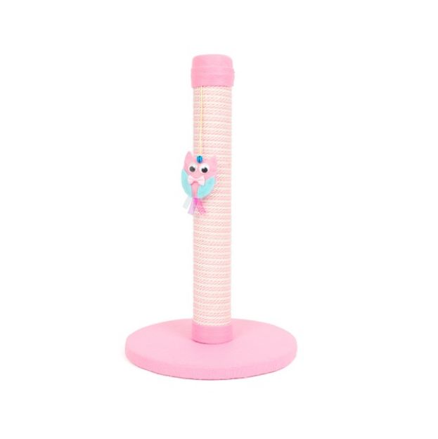 Picture of Puffy Cat Çift Renkli Lüks Kedi Tırmalama Pembe