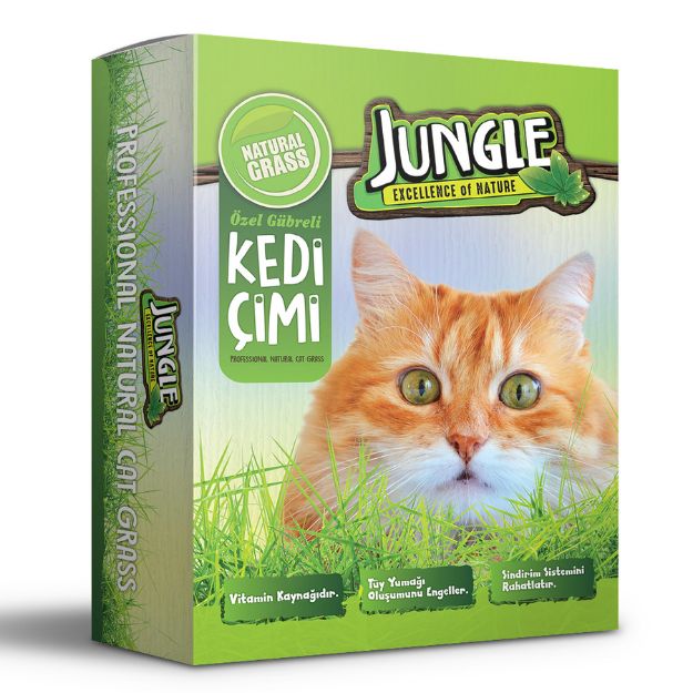 Picture of Jungle Kedi Çimi Seti kutulu (fileli)
