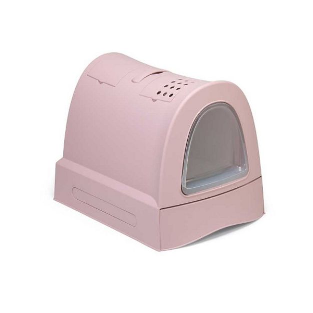 Picture of Imac Zuma Çekmeceli Kapalı Kedi Tuvaleti Pembe