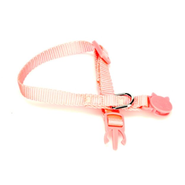 Picture of Doggie Dokuma Kedi Boyun Tasması Pembe KBT-10