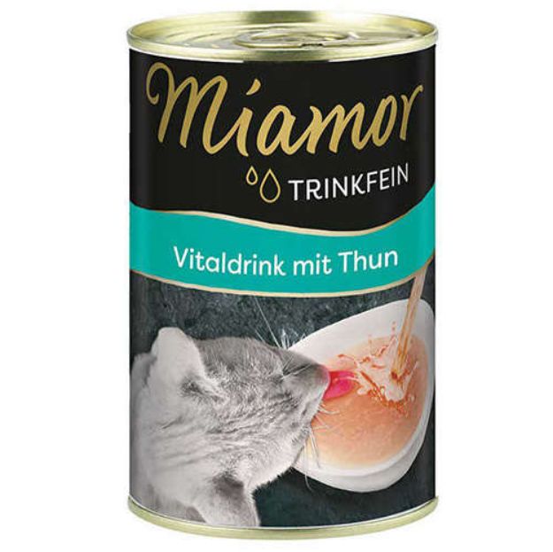 Picture of Miamor Ton Balıklı Sıvı Desteği Kedi Çorbası 135 ML