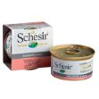 Schesir Naturel Brine Doğal Somonlu Kedi Konservesi 85 gr resmi