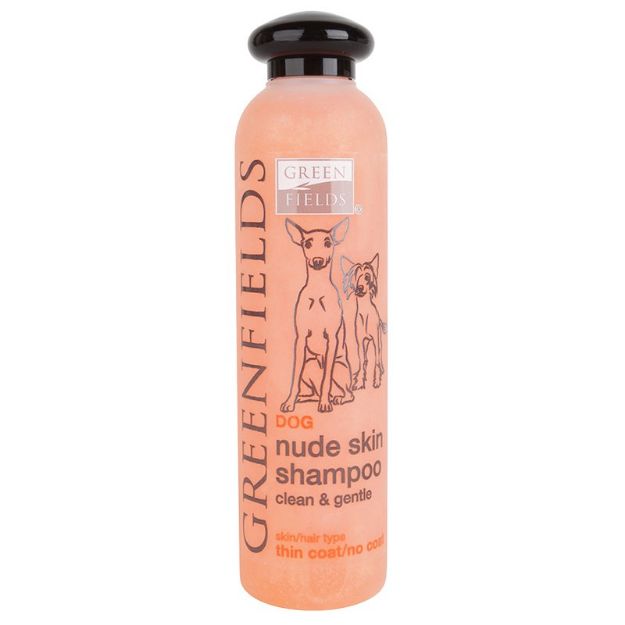 Green Fields Nude Skin Tüysüz Köpek Şampuanı 250 Ml resmi