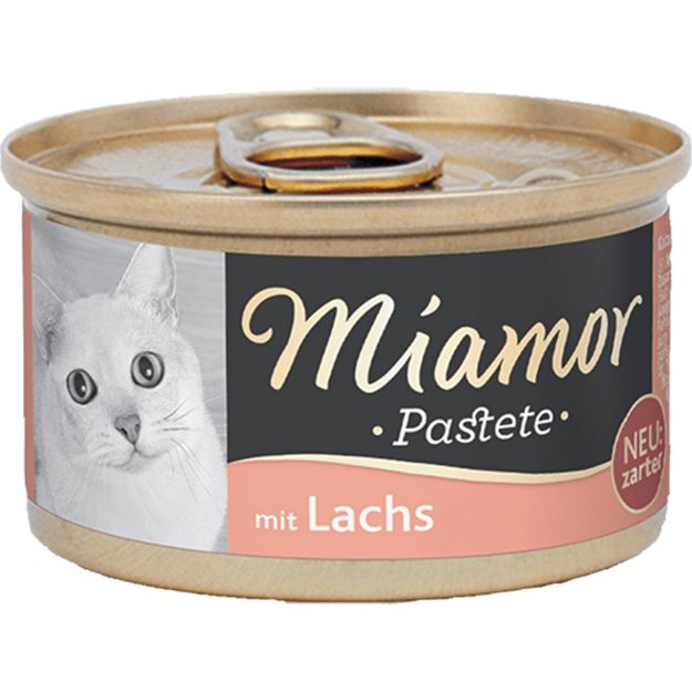 Picture of Miamor Pastete Somonlu Yetişkin Kedi Konservesi 85 Gr