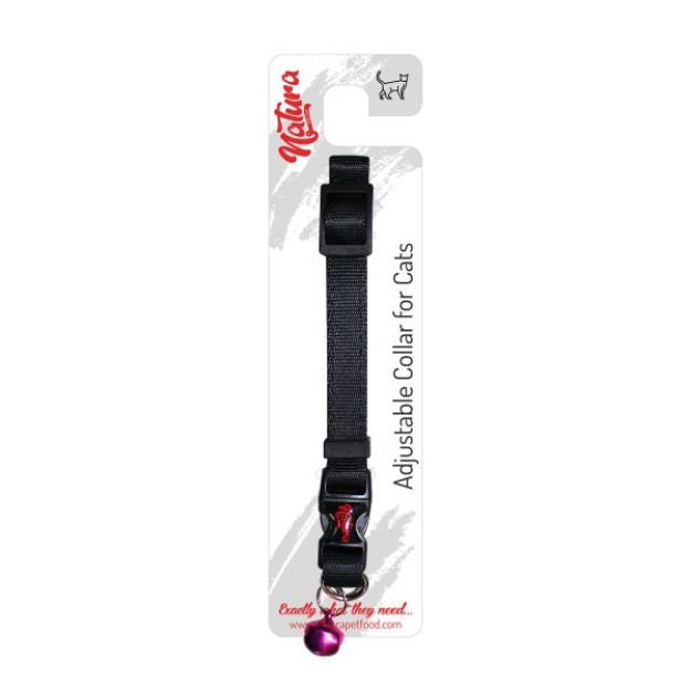 Natura Adult Cat Collar - Petex Black resmi