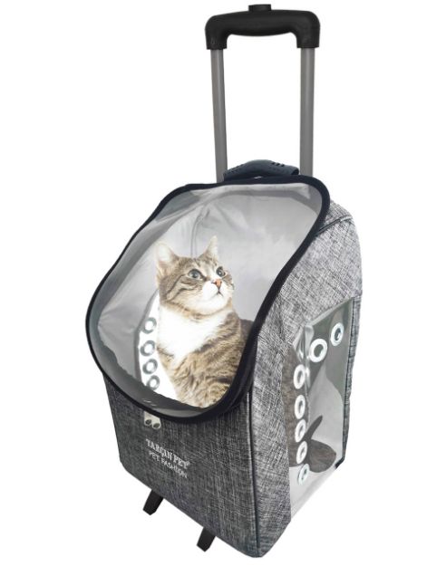 Lavista Pet Valiz Kedi/Köpek Taşıma Çantası Gri resmi