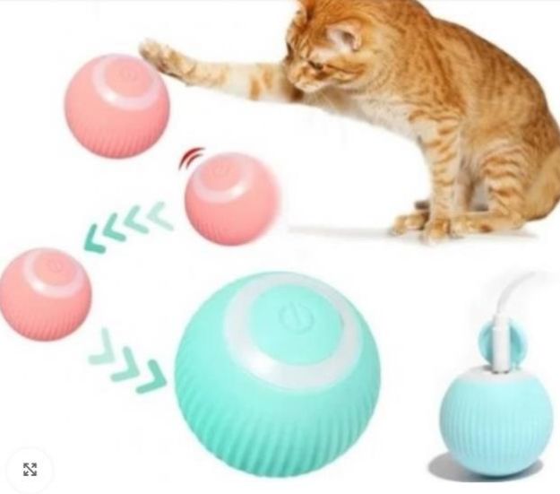 Picture of Hareketli Şarjlı Kedi Oyun Topu
