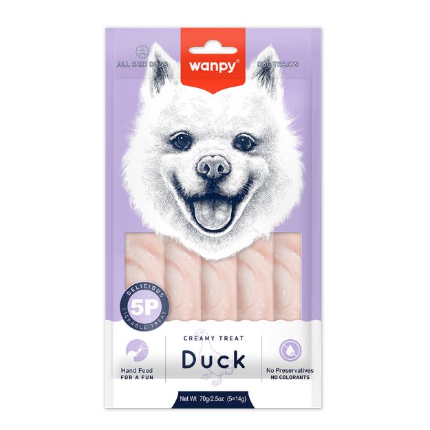 Picture of Wanpy Ördekli 12'li Krema Köpek Ödülü 5x14gr Pıwp-051