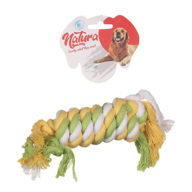 Natura Maxi Denizci Düğümü Halat Köpek Oyuncak 22 cm resmi