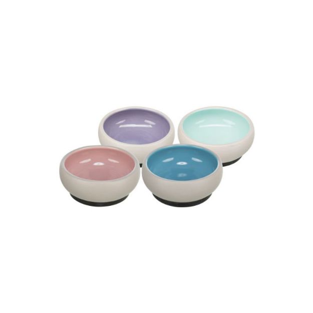 Picture of Trixie Köpek Mama ve Su Kabı, Seramik, Kauçuk Kaymaz Tabanlı, 0,3lt / 11cm