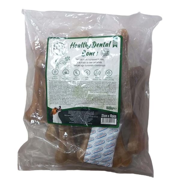 Picture of Eco Natura Pet Healty Dental Bones Natural Pres Kemik 15cm 20li 1600Gr