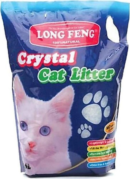 Long Feng Silika Kristal 3.6 lt Kedi Kumu resmi