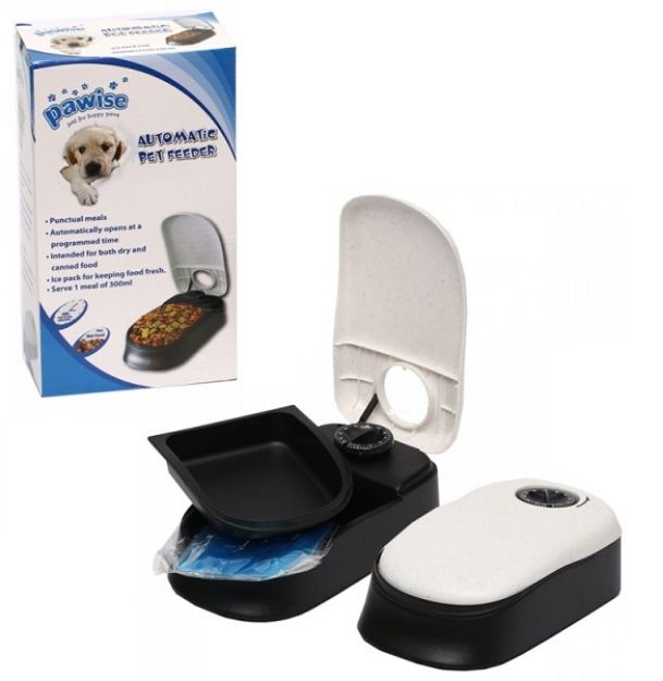 Picture of Pawise Zaman Ayarlı Kedi & Köpek Mama Kabı Tekli 0,3 lt