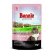 Bonnie Ördekli ve Hindili Pouch Jelly Kedi Konserve 100 Gr resmi