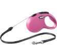 Flexi New Classic İpli Medium Otomatik Gezdirme 5 Mtr Pembe resmi