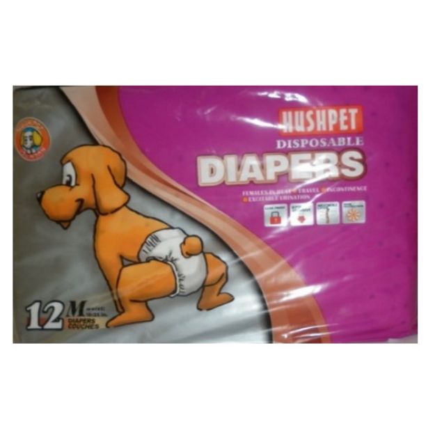 Picture of Hushpet Köpek Alt Tuvalet Bezi 12 adet Medium
