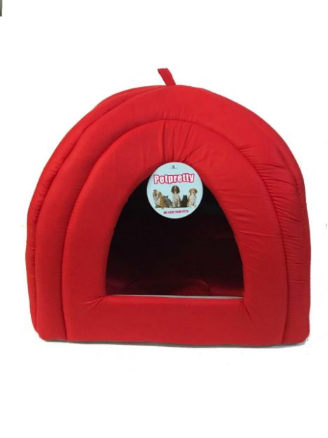 Picture of PetPretty Piramit Kumaş Yuva Kırmızı