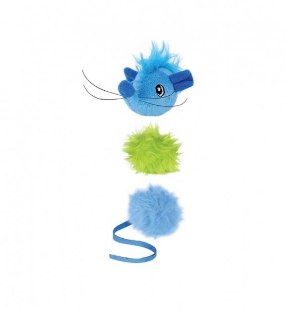 Petstages Fuzzy Rat Multipack 3 Parça Kedi Oyuncağı resmi