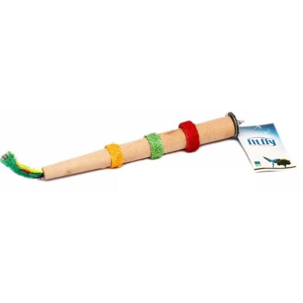Picture of Fit Fly T934 Alacalı Tahta Tünek Small