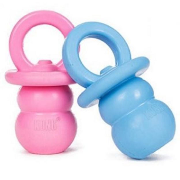 Kong Puppy Yavru Köpek Diş Kaşıma Emzik Medium 13,5 cm resmi