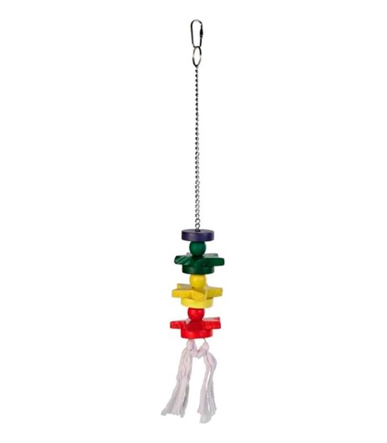 Picture of Trixie Papağan Renkli Ahşap Oyuncak 30 cm