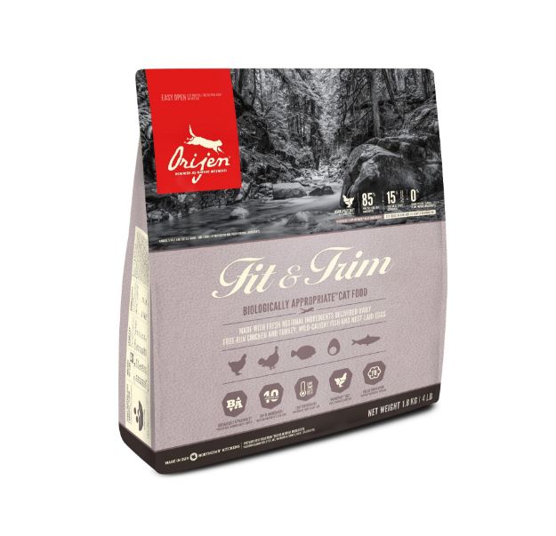 Picture of Orijen Fit &Trim Kilo Problemli Kediler için Tahılsız Kedi Maması 1,8 kg