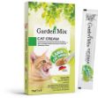 Garden Mix Kedi Çimi ve Kuzulu Krema Kedi Ödül Maması 15gr (5'li) resmi